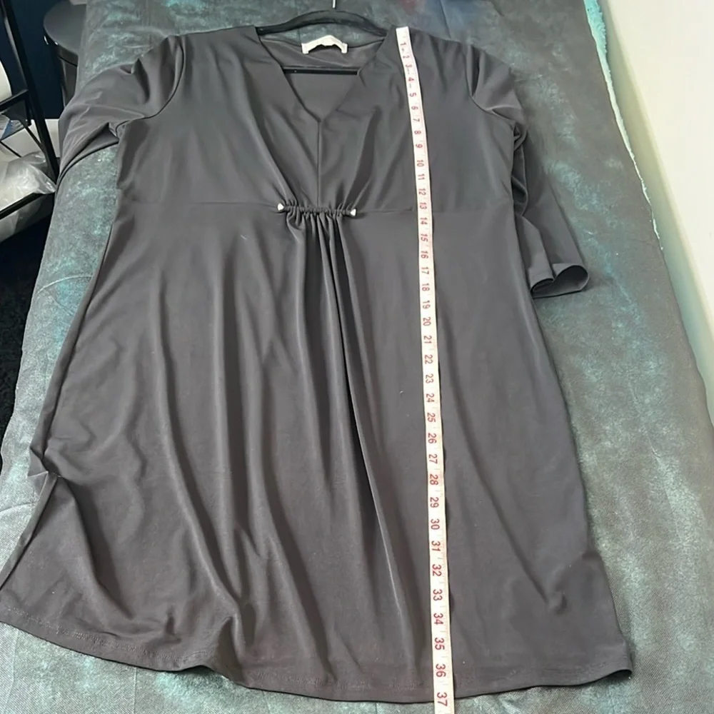 🔥Michael Kors Elegant Black V-Neck Dress🔥
